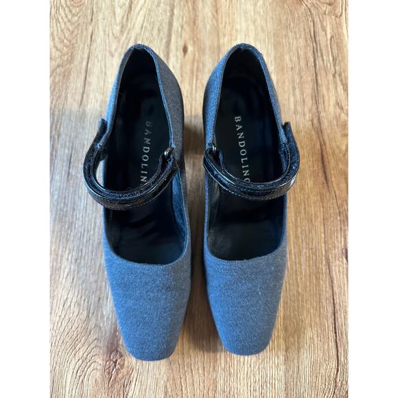 Bandolino Mary Jane Block Heels Size 5.5 - Picture 2 of 6
